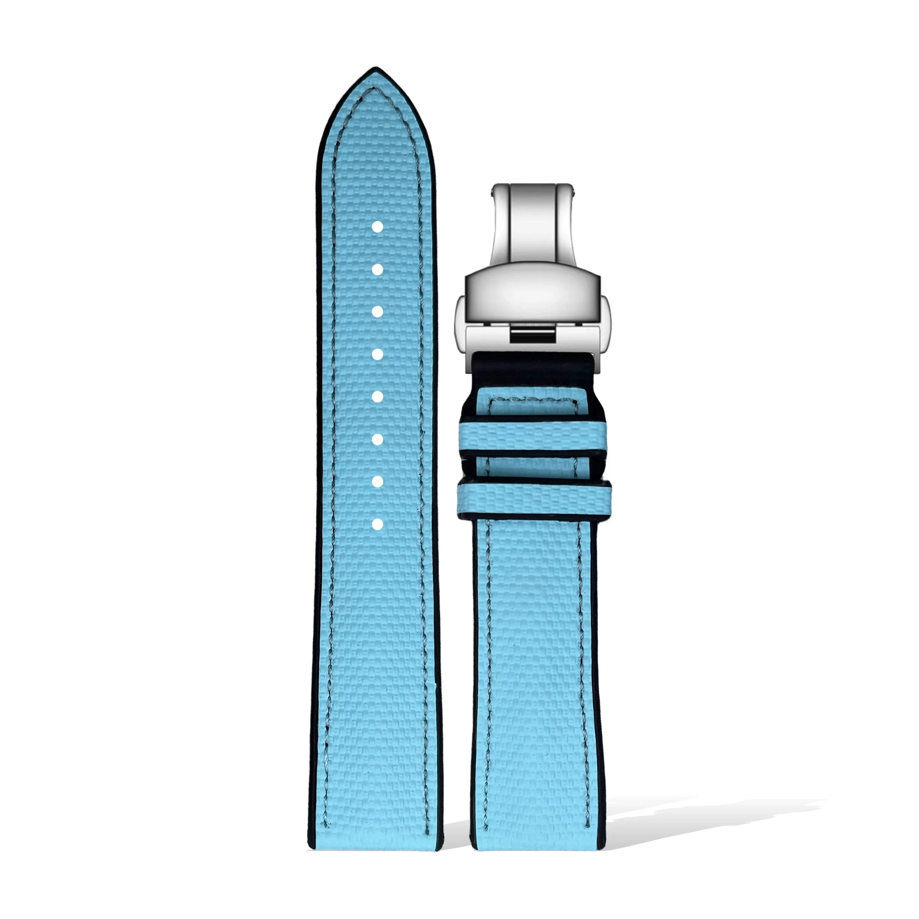 PARA MARCAÇAS CLÁSSICAS FLUORORUBBER BUTTERFLY CLASP WORCH BANDE