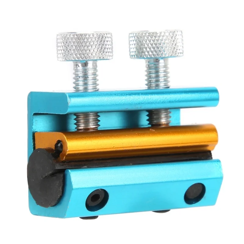 Motorcycle Dual Cable Oiler Luber Lubricator Tool Aluminium Rubber Modification For ATVBlue Gold