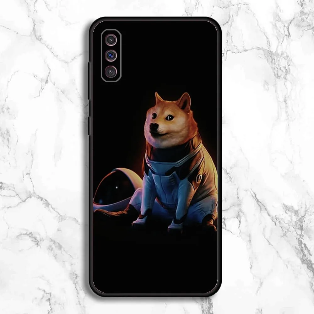 Doge Dog Cheems Meme Phone Case For Samsung Galaxy A13,A21s,A22,A31,A32,A52,A53,A71,A80,A91 Soft Black Phone Cover