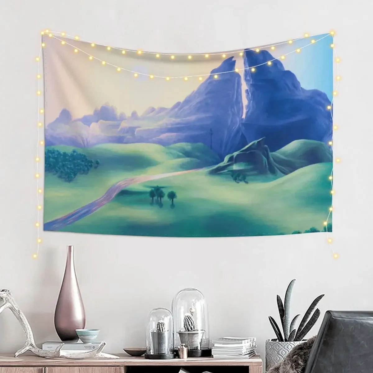 Dueling Peaks Tapestry Room Decor Aesthetic Decoration Custom Tapestry