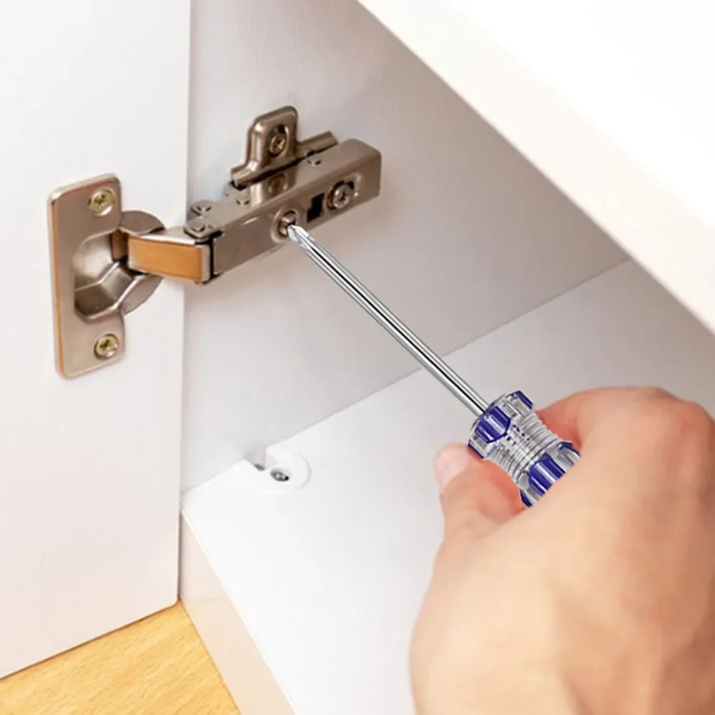 Repair Tool Screwdriver Nutdrivers Plastic Handle Portable Slotted Small Driver 3mm Adsorption Screw Comfortable