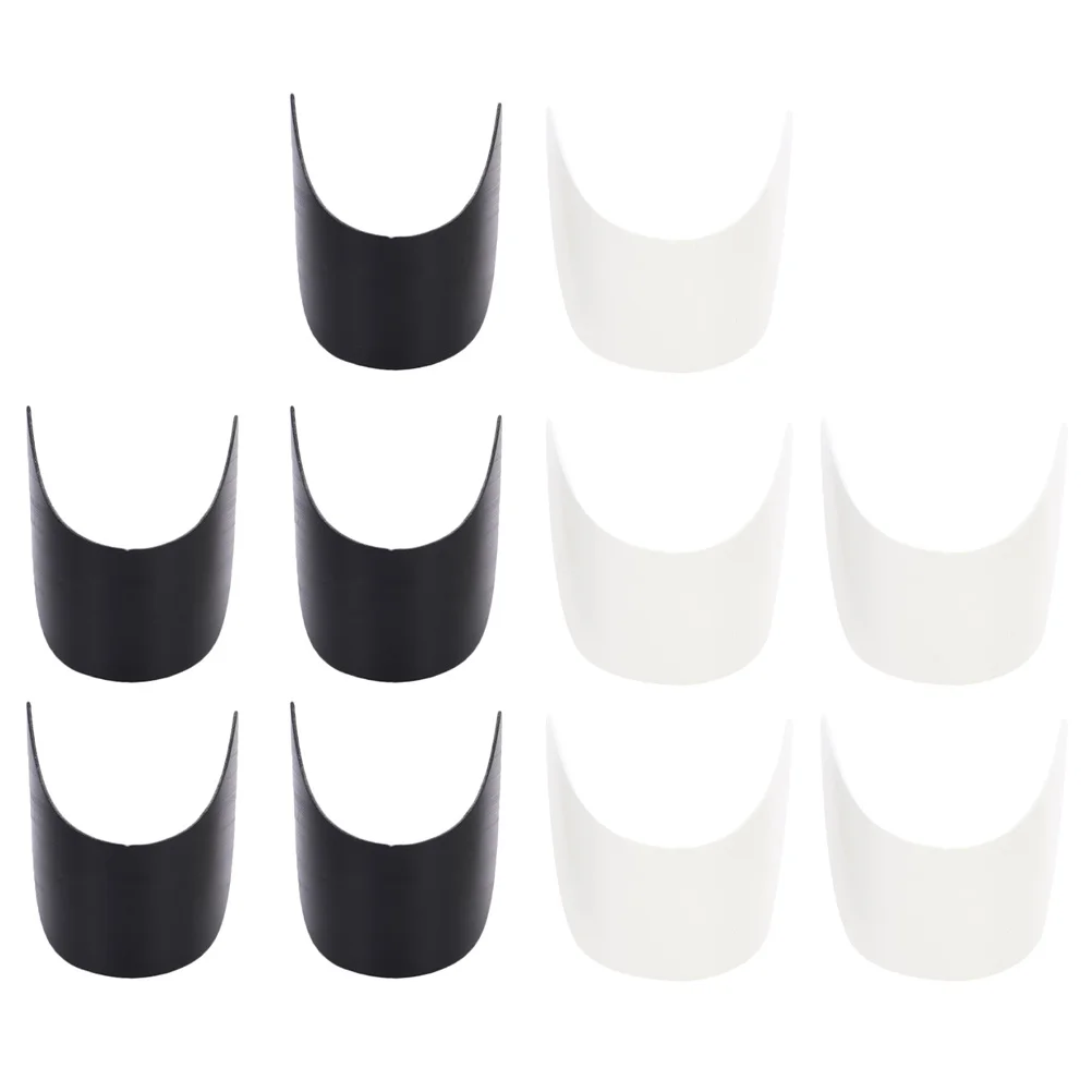 10Pcs Premium Baseball Hat Brims Replacement Inserts Sturdy Visor Board for Caps DIY Hat Shaper Sun Shield Panel