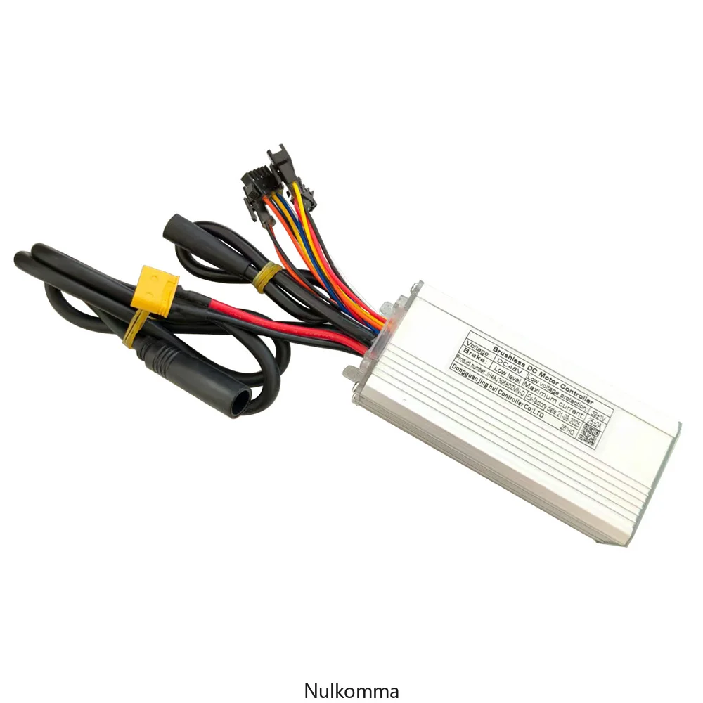 Nulkomma Brushless Motor Controller JH4AJ3968DZMN-D 48V 25A E-Bike ScooterUniversal E-Bike Conversion Kit BicycleSpeedController