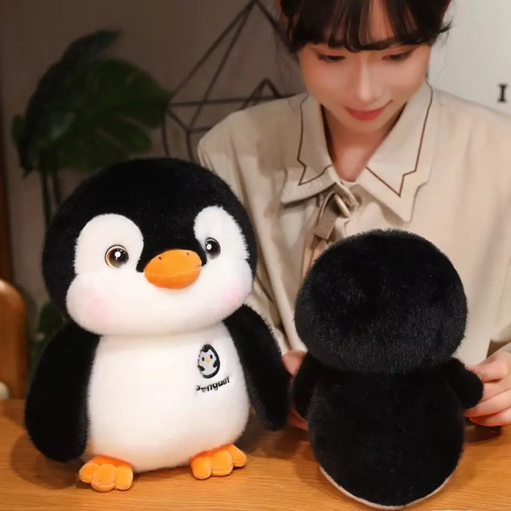Animale creativo Pinguino Peluche Bambola Simulazione Farcito Pinguino grasso Cuscino di tiro Simpatico cartone animato Coppia Pinguino Bambola Regali per bambini