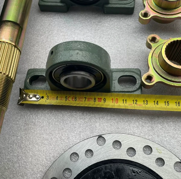 

Kart Accessories Rear Axle Rear Axle Assembly Brakes with 6-inch Tires