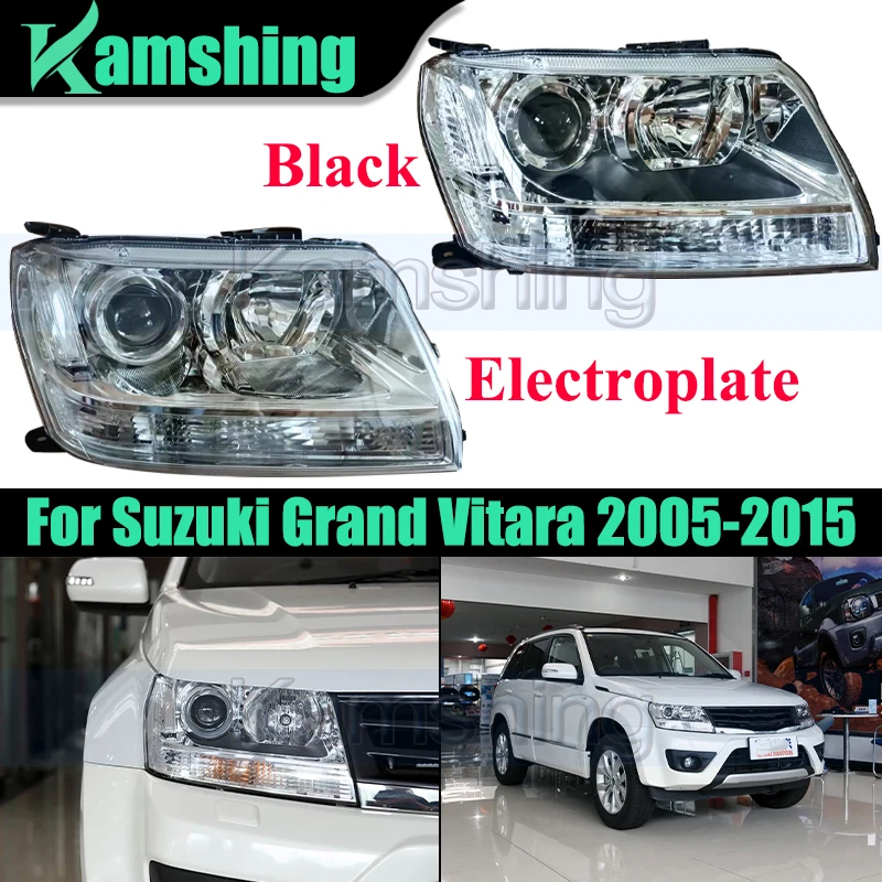 

Фара переднего бампера автомобиля для Suzuki Grand Vitara 2005-2015, передняя фара, фара
