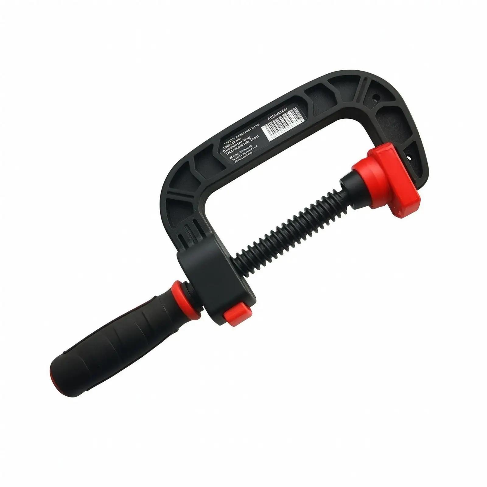 Ergonomic Quick Clamp C-fastener with Instant Release for DIY Woodworking and Secure Material Alignment