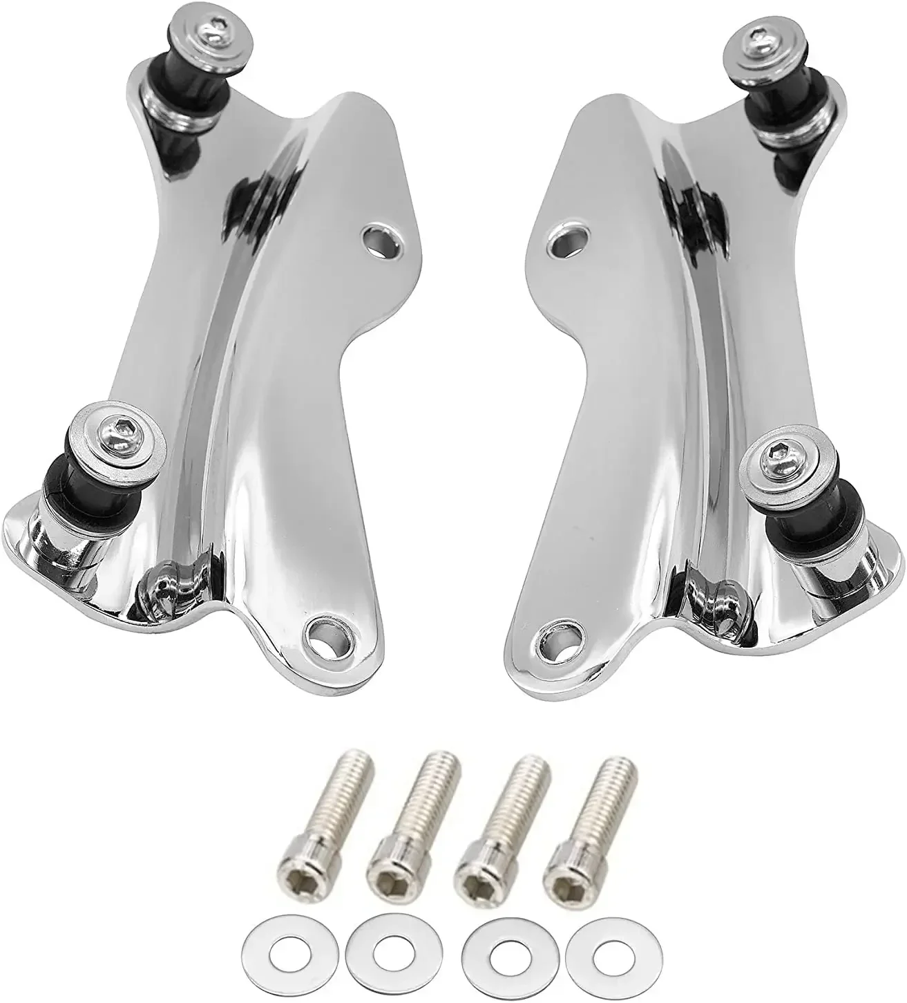 

Motorcycle Luggage Rack Backrest Docking Hardware Kits for Harley Davidson Touring Road King Road Street Glide FLHXSE 2014-2022