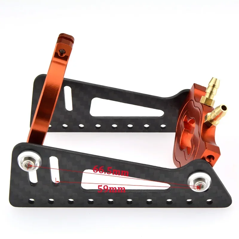 Good Quality Carbon Fiber Holder Board Aluminum Alloy 36/40mm Motor Mount for RC Boat B36/40mm Brushless Motor