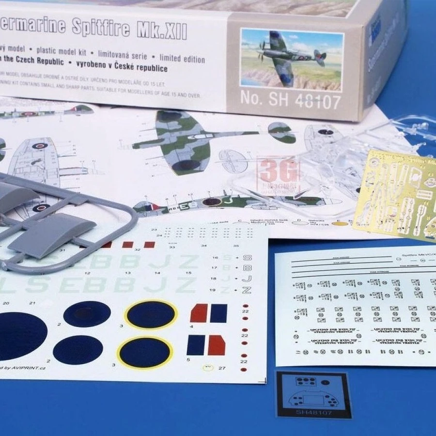 특수 취미용 플라스틱 조립식 항공기 모델 키트 SH48 - Model Kit Spitfire 리뷰 및 가격