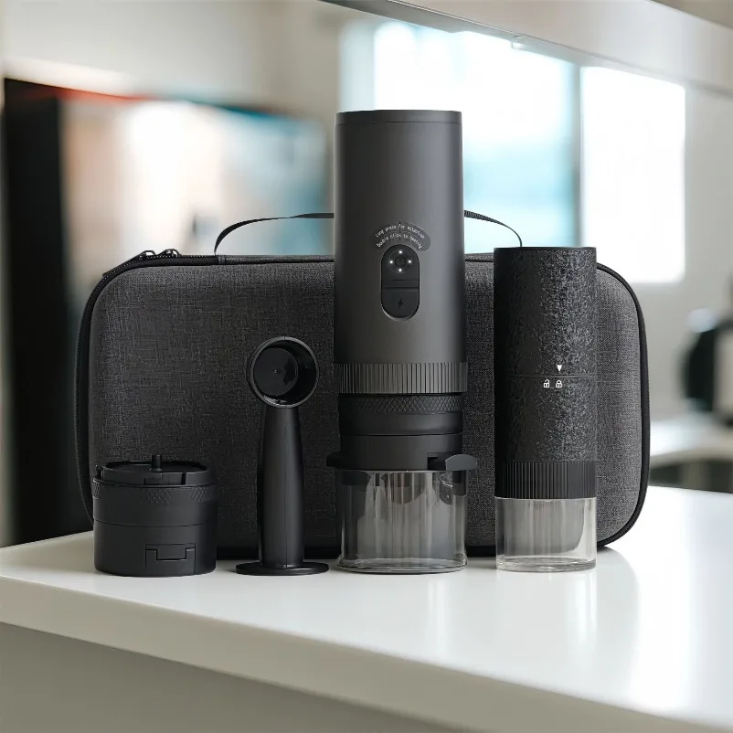 Outdoor Charging Portable Espresso Mini Extraction Coffee Machine