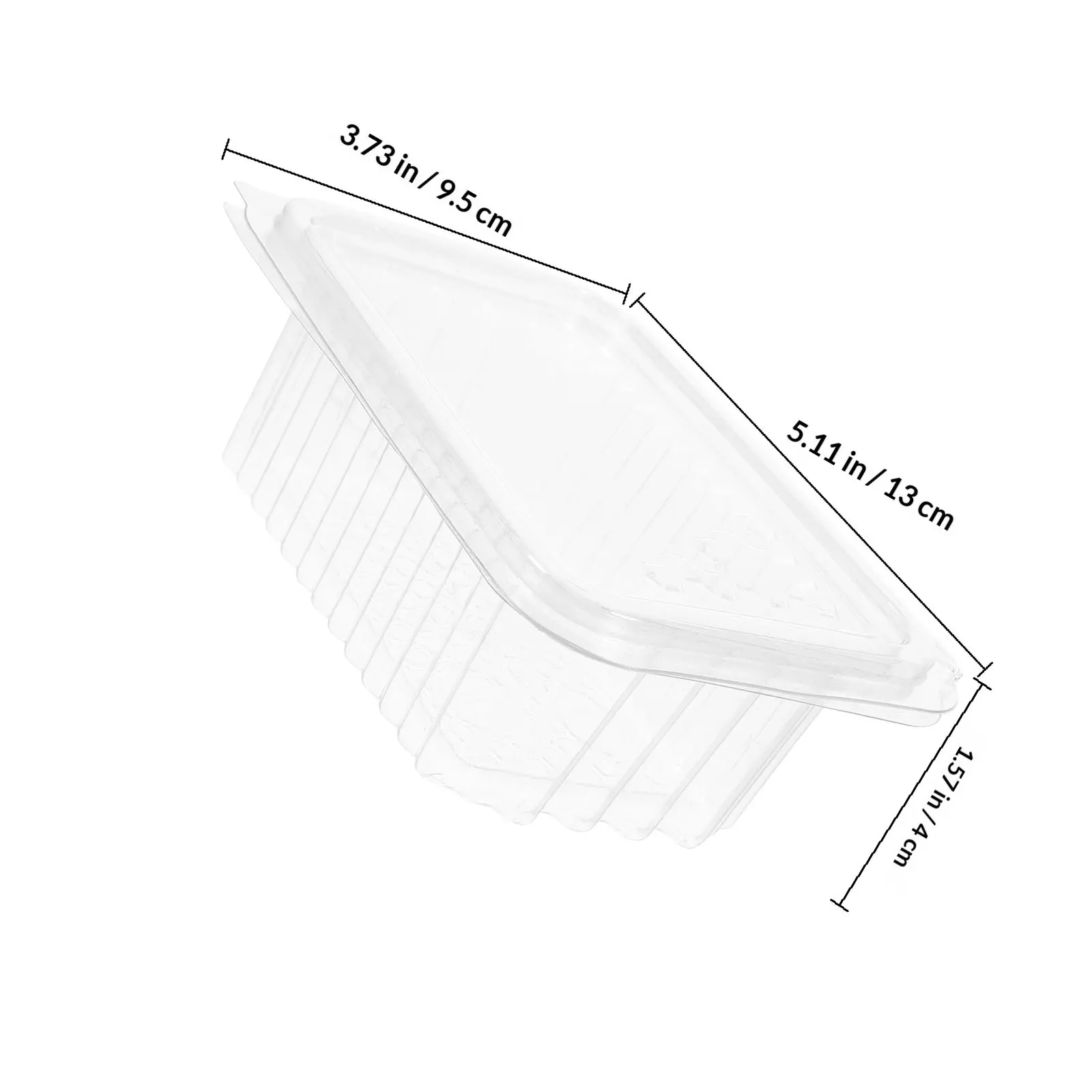 10 Pcs Beekeeping Supplies Hive Tool Clear Honeycomb Container Holder with Lid Keeper Transparent