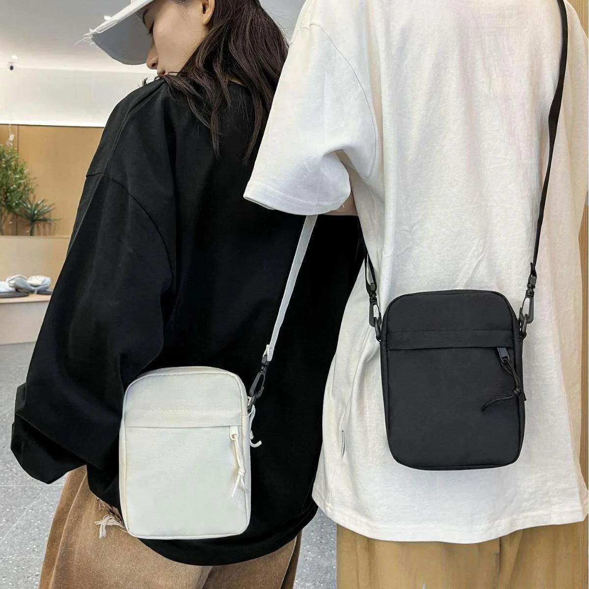 

Men's Crossbody Bag Summer New Mobile Phone Single Shoulder Casual Backpack Leisure Handbag Fashionable Daily Use