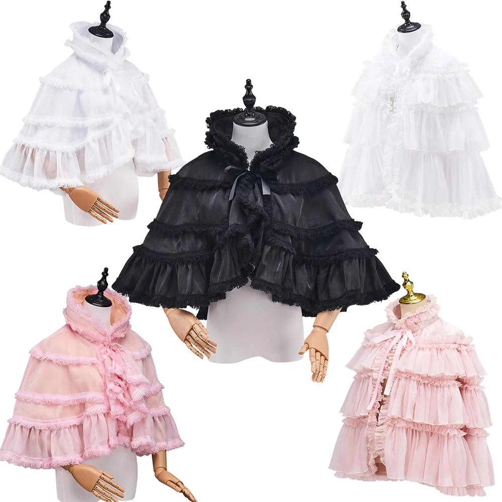 medieval-queen-princess-wedding-cape-victorian-royal-noble-sweet-lolita-tulle-layered-ruffles-cloak-halloween-fairy-capelet