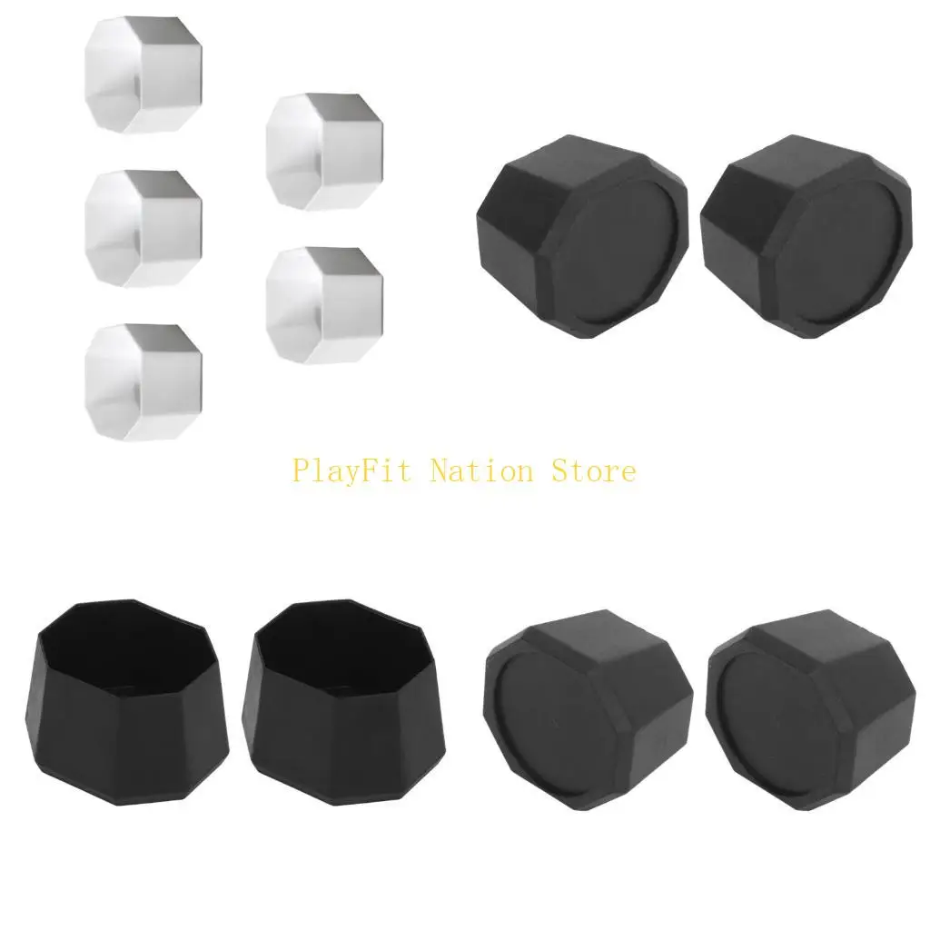 

242F 5Pcs Tennis Racquet Bottom Cover Racket Handle End Grip Racquet Damping Cover