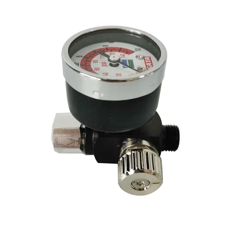 

Spray Gun Barometer, Model 27771 Automotive Paint Spray Gun Regulator Valve Pressure Gauge