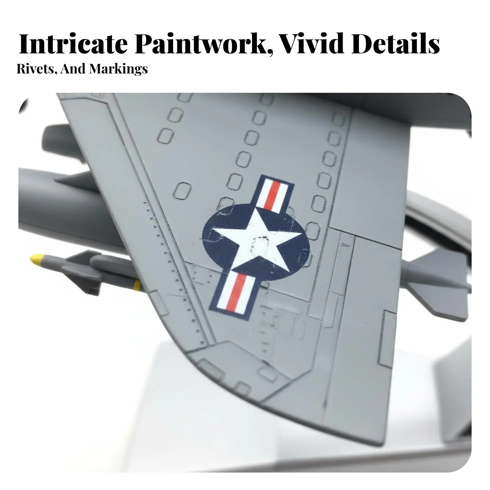 

1:72 Scale Warplane Model Highly Detailed Die-Cast Fighter Jet Model Die-Cast Collectible Quality