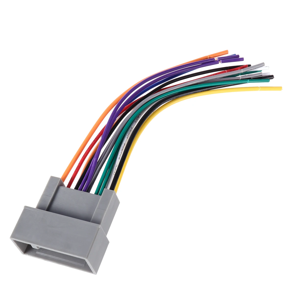 

1pcs Car Radio Wiring Harness For 2008-Up Durable Easy Installation Compatible With Fit City 08 Connectors Ergonomic
