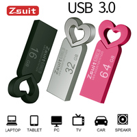 Metal Usb Flash Drive 32gb Usb Memory Stick 128gb Waterproof Pen Drive 4GB U Disk Key Usb 16GB Portable Flash USB Free Logo Gift