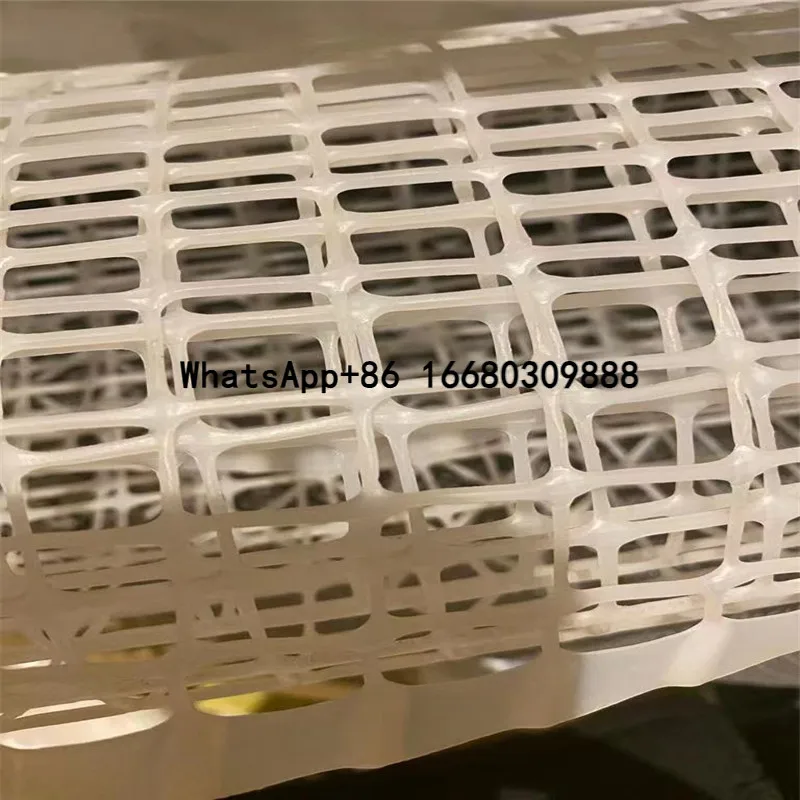 Green HDPE Plastic Flat Net Balcony Protective Safety Netting Chicken Breed Mesh Garden Fence Roll flat netting net Machine Line