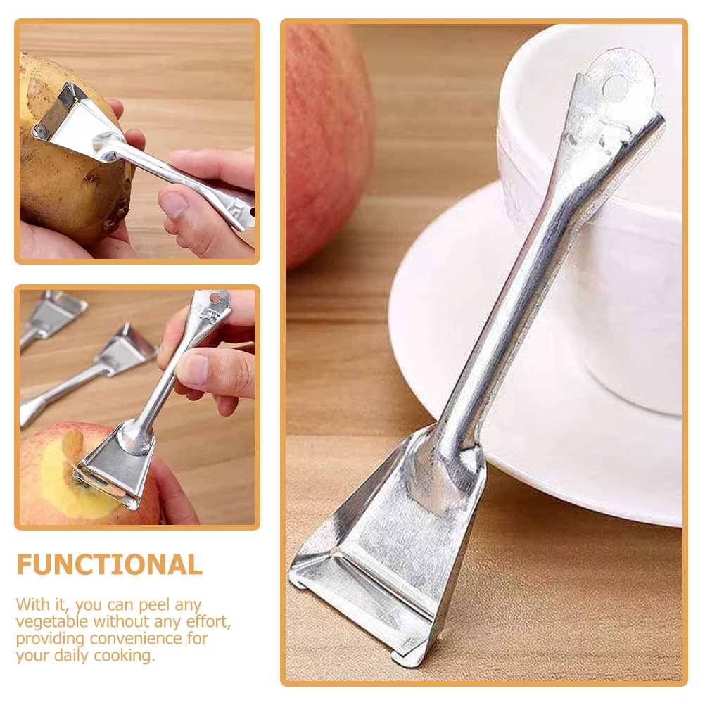 

50pcs Potato Peeler Veggie Skin Remover Fruit Vegetable Peelers Kitchen Tools Stainless Steel Paring Device