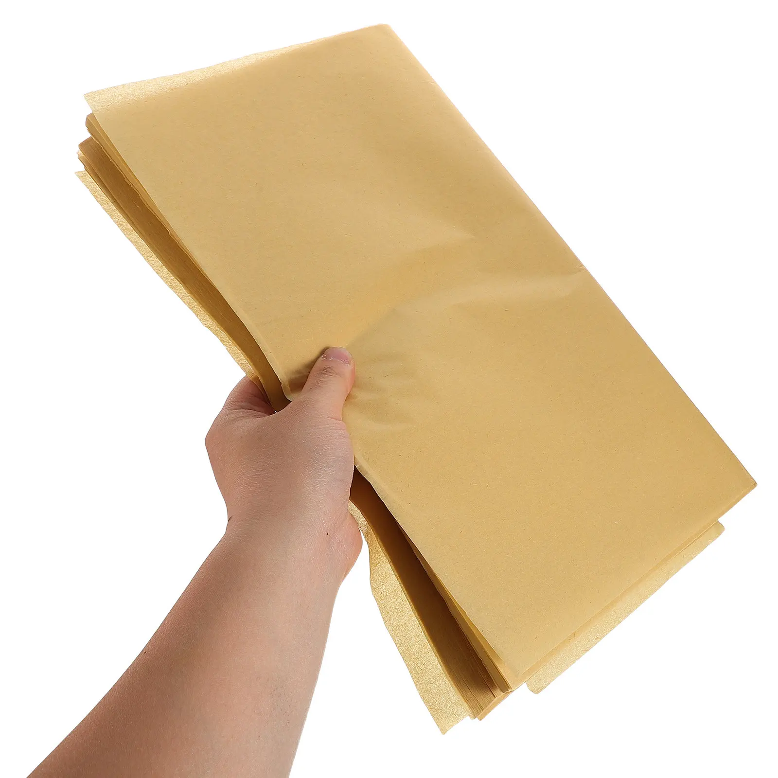 140Pcs Chinese Xuan Paper Thickened Calligraphy Rice Paper Semi-Raw Semi-Cooked Brush Writing Practice Sheets for Beginners