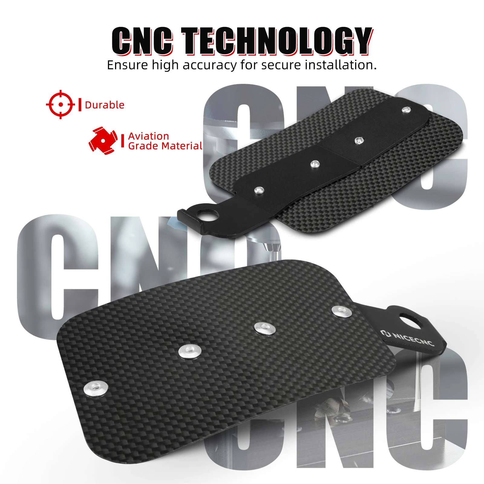 TRX450 المكربن الحرارة درع لهوندا TRX450R 2006-2009 TRX450ER 2009-2014 ألياف الكربون و T6-6061 الألومنيوم ATV الملحقات #4