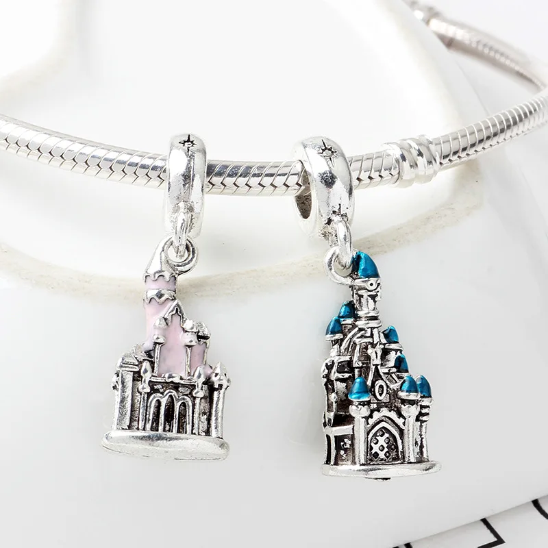 Fit Pandora Big Ben Os Encantos da Torre do Relógio Londres Elizabeth Torre Pingente para Fazer Jóias Mulheres Pulseira Acessórios DIY