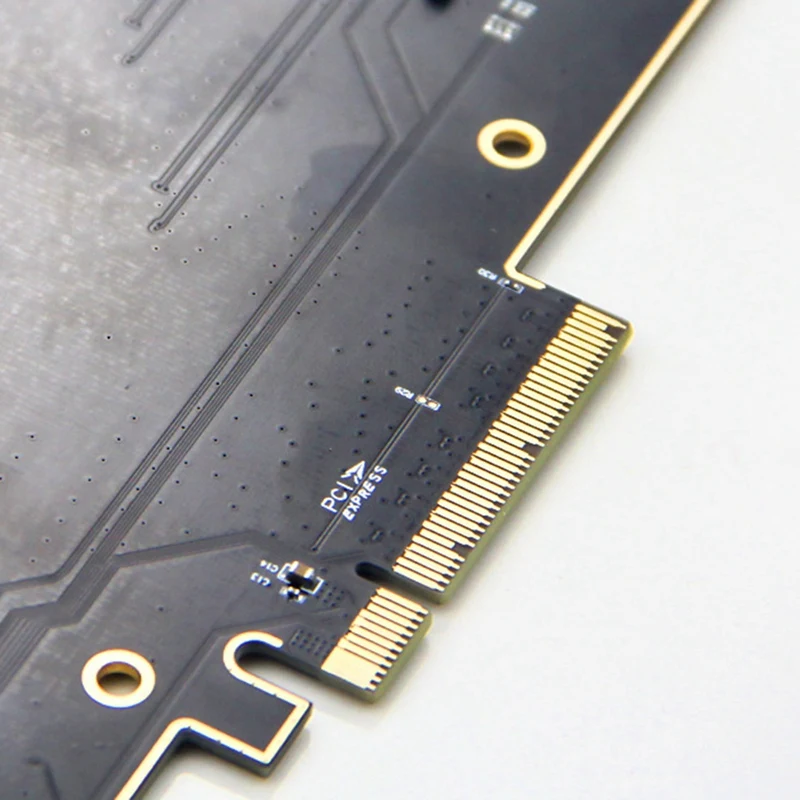 การ์ด PCIe Riser ถึง U.2 M.2 Nvme SSD 3.0 SFF-8639 อะแดปเตอร์ขยาย X99 PCI-Express สําหรับ BTC Miner เพิ่มการ์ด Mining