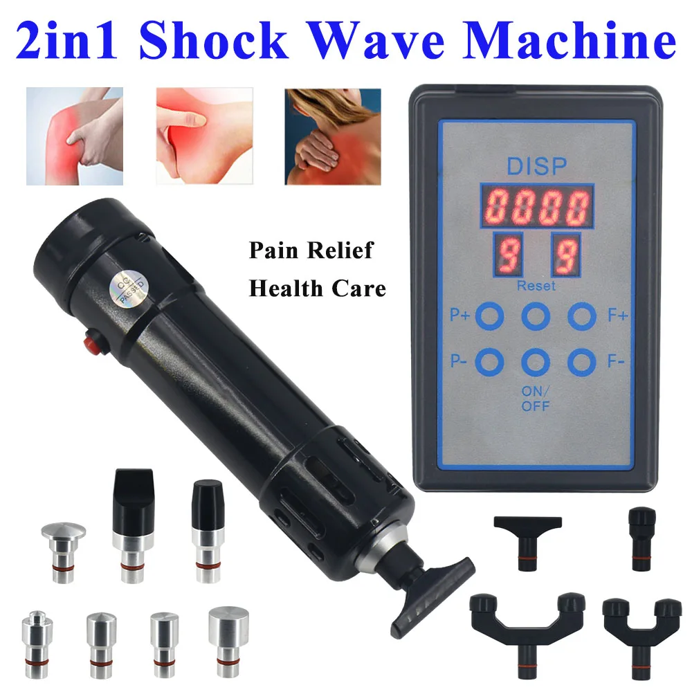 

2025 Newest Shockwave Therapy Machine ED Treatment Effective Sports Injury Pain Removal Body Relaxation Massager Home Use