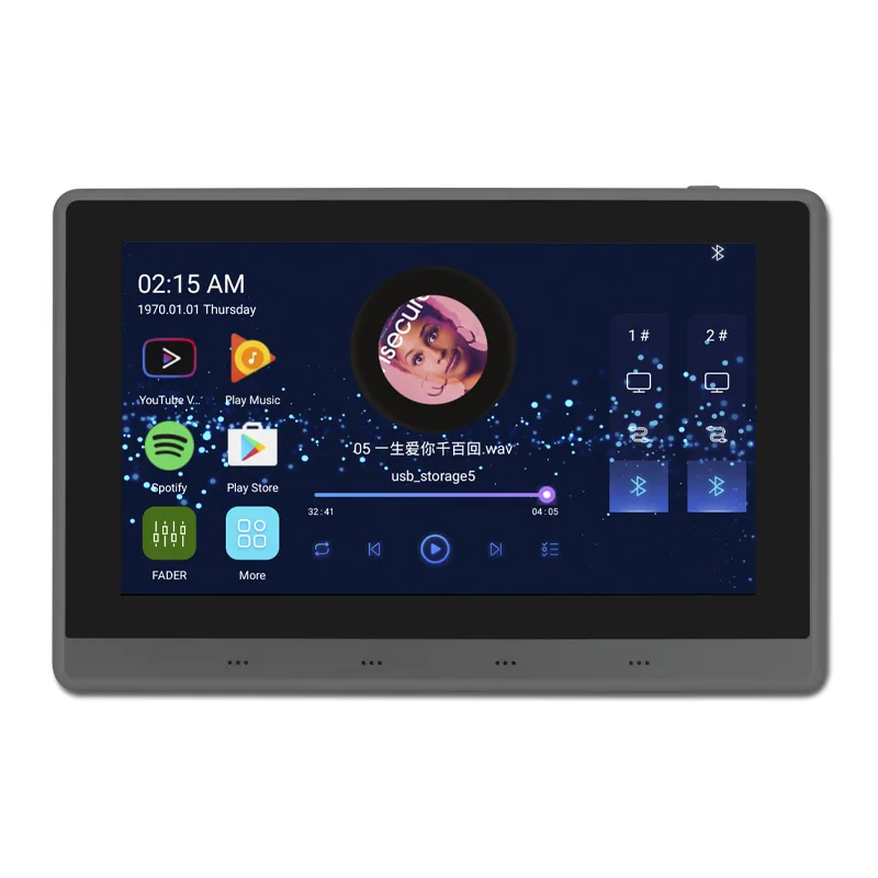 

Cong Tac Thong Minh Tuyahome Control Touch Screen Products Blue tooth Wall Amplifier