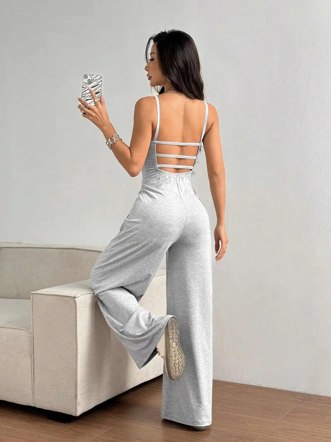 Thumbnail 2 - #46 Trending Wide Leg Jumpsuits Right Now