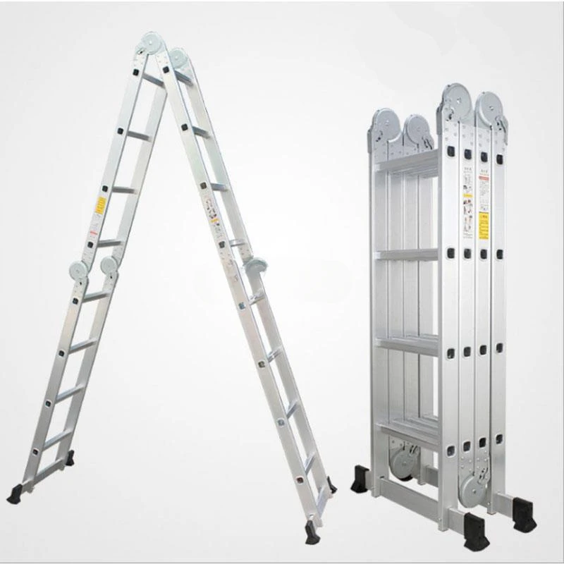 

For LS-A02/A03 Practical Aluminum Alloy Folding Ladder Joints Retractable Construction ladder Adjustable Telescopic Ladder