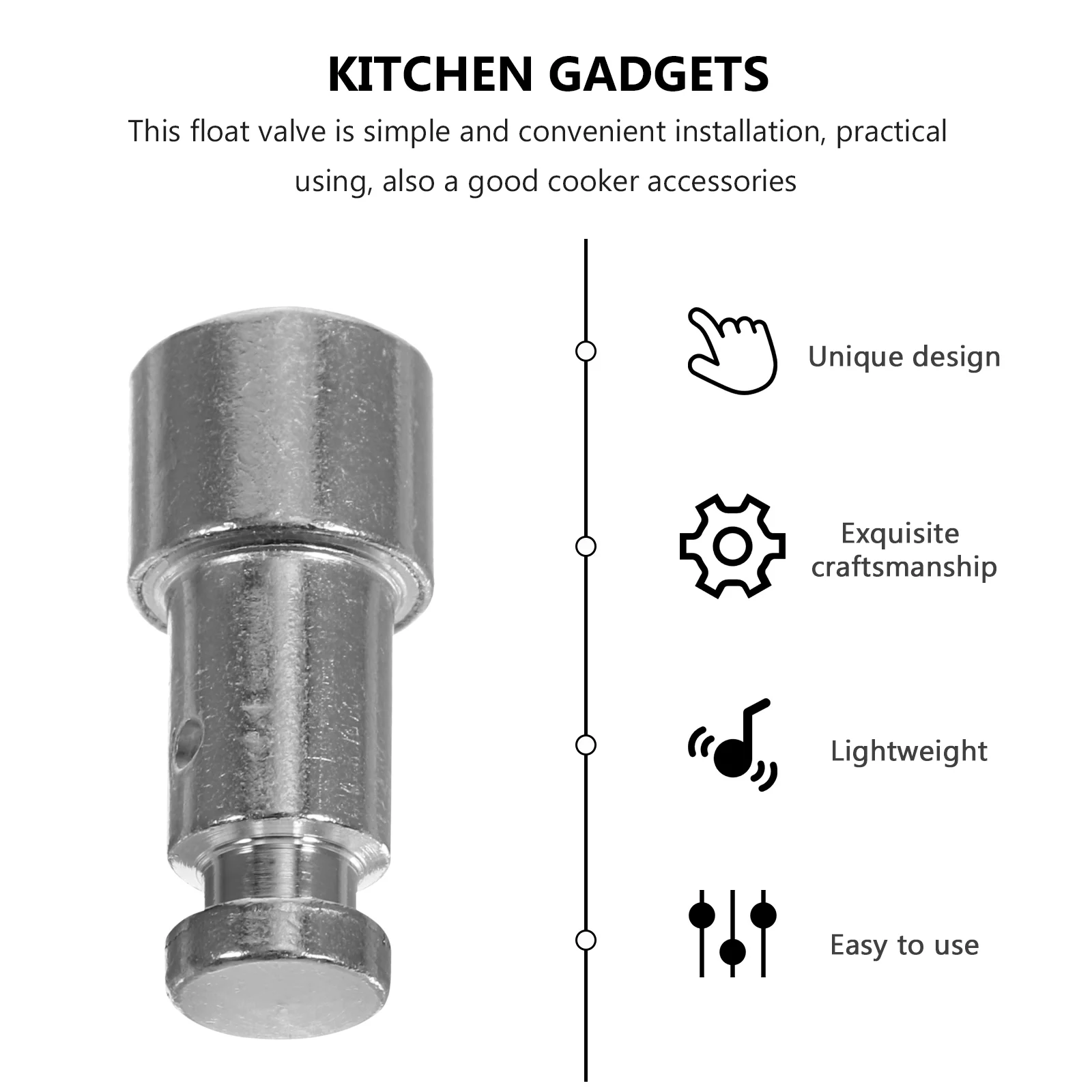 Joint d'accessoires pour autocuiseurs, attaches en caoutchouc pour cuisinières électriques, Valve flottante, 3 pièces