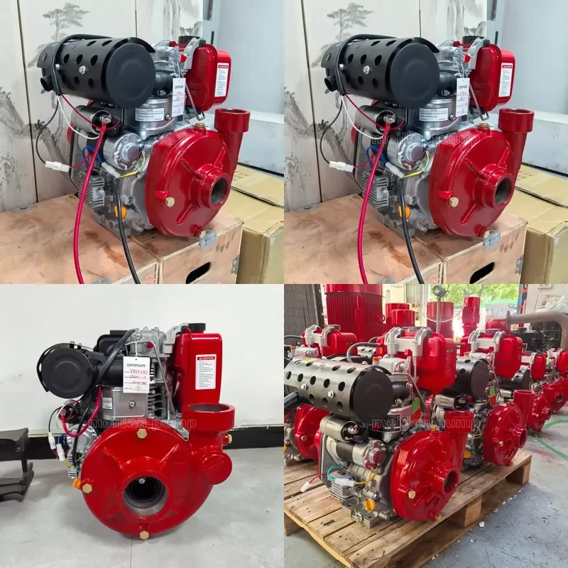 Zimbabwe Hot Sale 6HP 10HP 13HP 2 inch 3 inch 4 inch high pressure cast iron diesel water pump