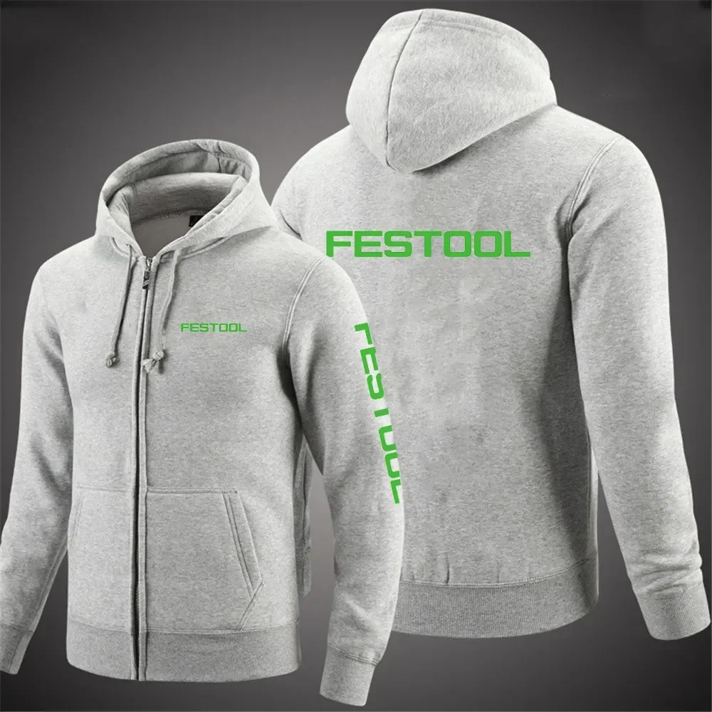 Festool Tools-Sweat-shirt à capuche pour femme et homme, pulls décontractés, vêtements chauds, combinaison de sport à capuche, automne, hiver, nouveau, 2023