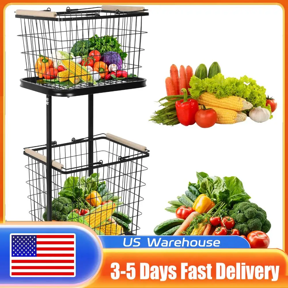 

2 Tier Rolling Laundry Basket with Wheels Wire Laundry Hamper Cart Laundry Clothes Basket for Laundry Room Bathroom Bedroom