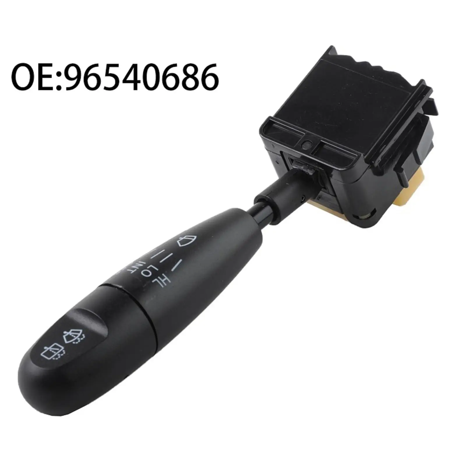 Autoschalter 96540686   Auto 9Pins Lenksäulenschalter Wischerschalter Schwarz für GM CHEVY AVEO