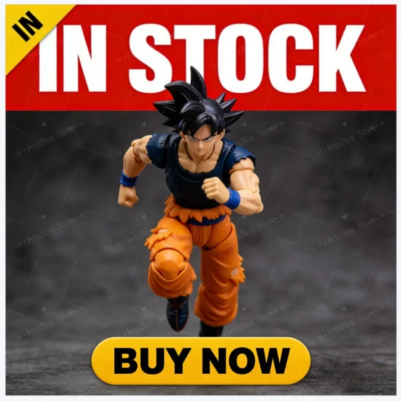

HOT New IN STOCK Dragon Ball Figures Super Son Goku Migatte No Goku Kizashi Action Figure Joint Movable Collection Birthday Gift