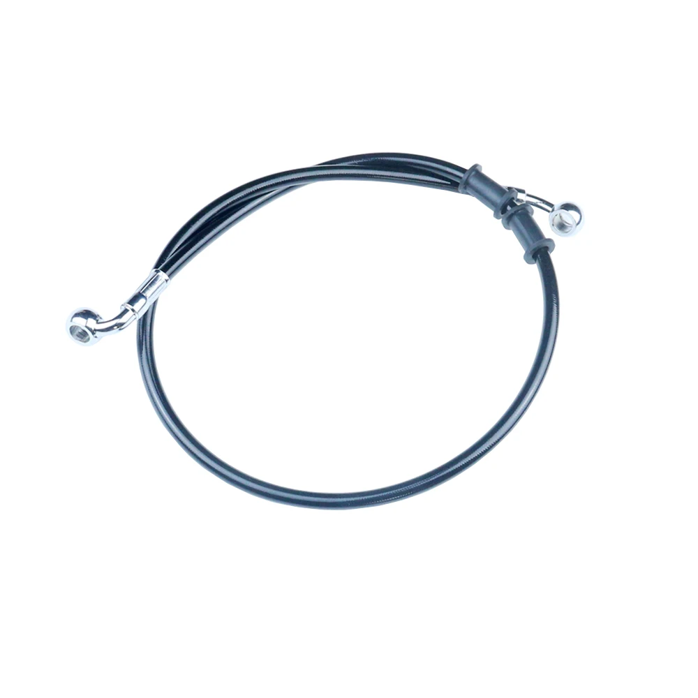 Motorcycle Brake Hose Braided Steel Hydraulic Reinforce Brake line Clutch Oil Hose Tube 400 To 2200mm 90-28 degree