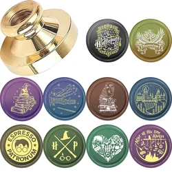 Magical Boy Series Wax Seal Stamps Eagle and Book Halloween Patterns for Decorating Wedding Parties Envelopes Invitations