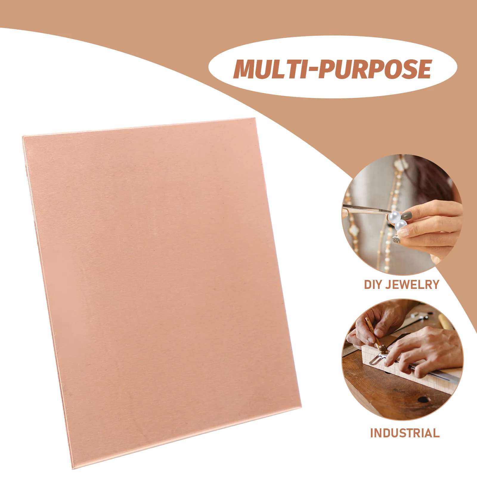 

Jewellery Copper Plate DIY Metal Foil Sheet Cutable Crafts for Jewelry Making Plates