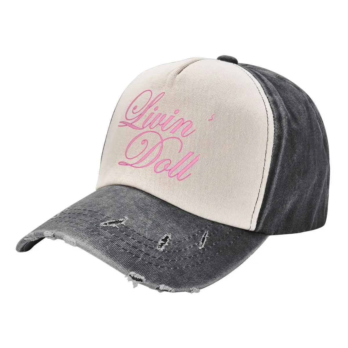 

Livin' Doll - Feather MV Baseball Cap Hat Man Luxury Trucker Hat Fishing cap Men Women's