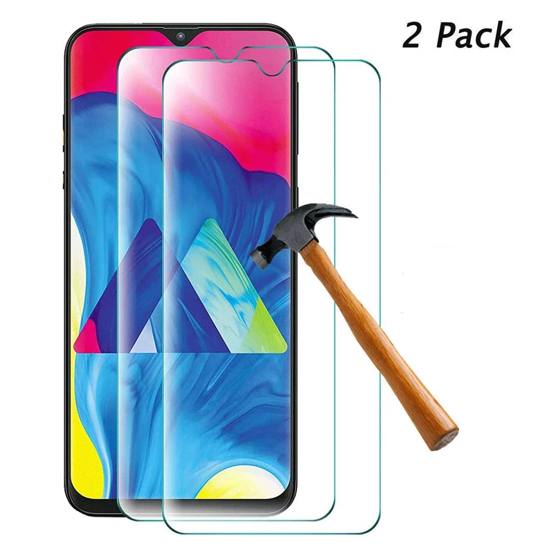 Tempered Glass For Samsung Galaxy A20 A10 A50 A40 A30 M20 M30 Screen Protector for Samsung A60 A70 A80 A90 Cover Glass 2PCS