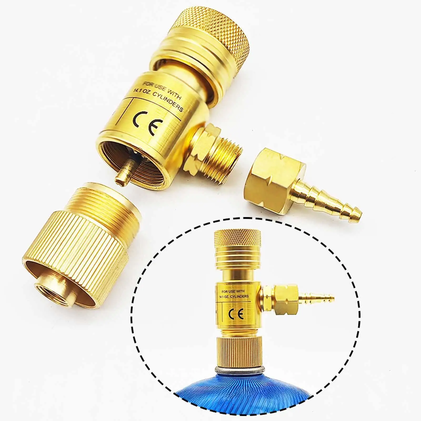 Válvula de pressão de gás estável ferramenta de interruptor de cobre completo pressão de saída ajustável