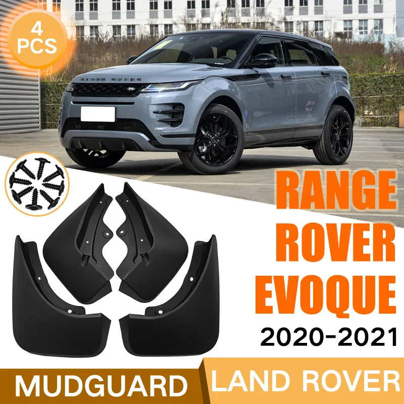 

For Range Rover Evoque 2020-2021 black car mudguard Reduce dust Resist tire dirt car accessories tools