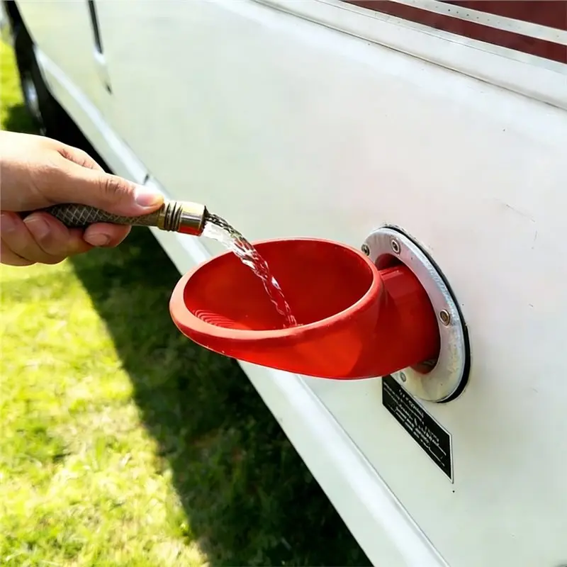 Funnel Water Filler For Tent For Campers Campervans RV Caravan Travel Trailers Pop-Up Reduces Splashes