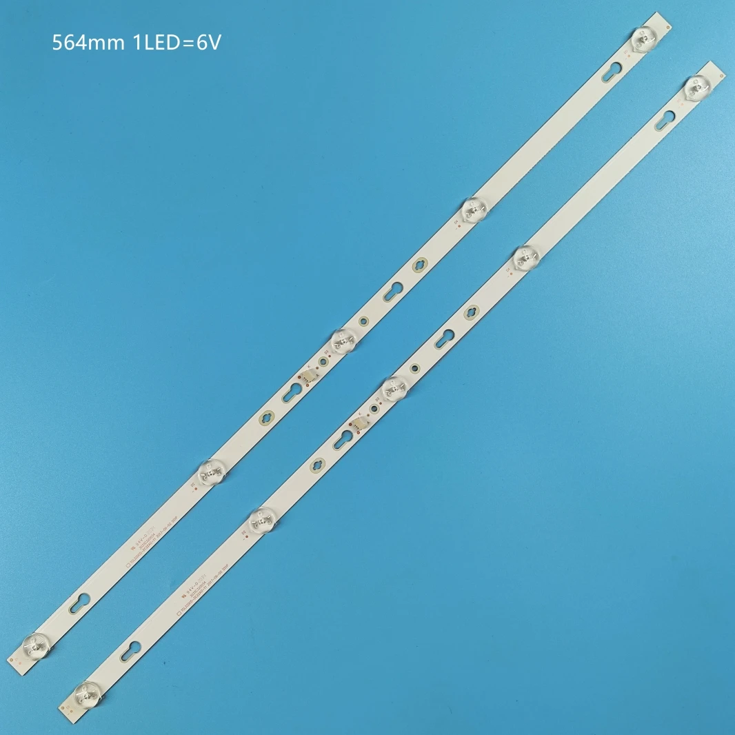 LED strips for THOMSON 32 TV 32HD3101 32HD3101X1 TCL32D05-ZC22AG-16 4C-LB320T-HRB 32HR332M05A7 6v CJ9W04 V4 08-32F6000-LPN002B