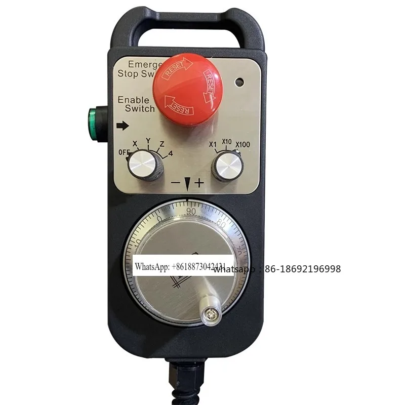 

Электронный маховик Генератор импульсов с аварийной остановкой и самовозвратом Электронная гравировка с ЧПУ M-achine Внешний маховик с ЧПУ