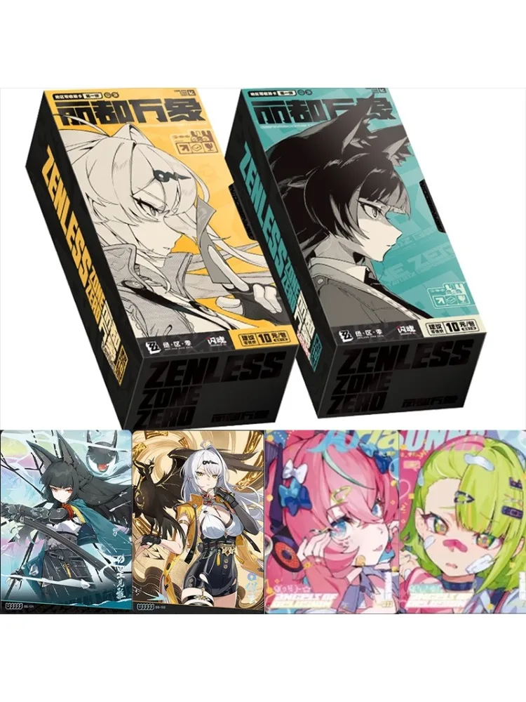 Shining Soul Zenless Zone Zero Sammelkarten Vol.1 Lidu Phenix Anime-Spiel Sammelkarten Seltene Handelskarten Spielzeug Geschenk